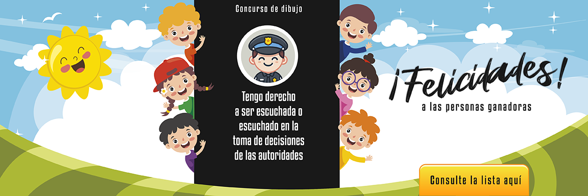 Lista de personas ganadoras del concurso de dibujo 2025