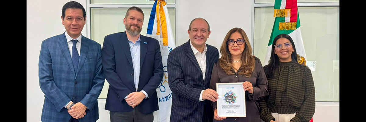 Comunicado 038/2026: UNICEF México reconoce colaboración de la CEDHNL durante Mundial 2026
