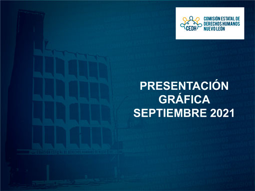 CEDHNL Presentación Gráfica Septiembre 2021