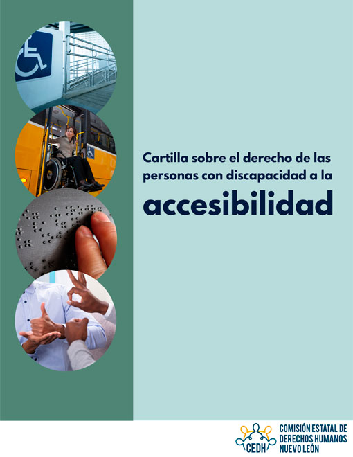 Cartilla sobre el derecho de las personas con discapacidad a la accesibilidad