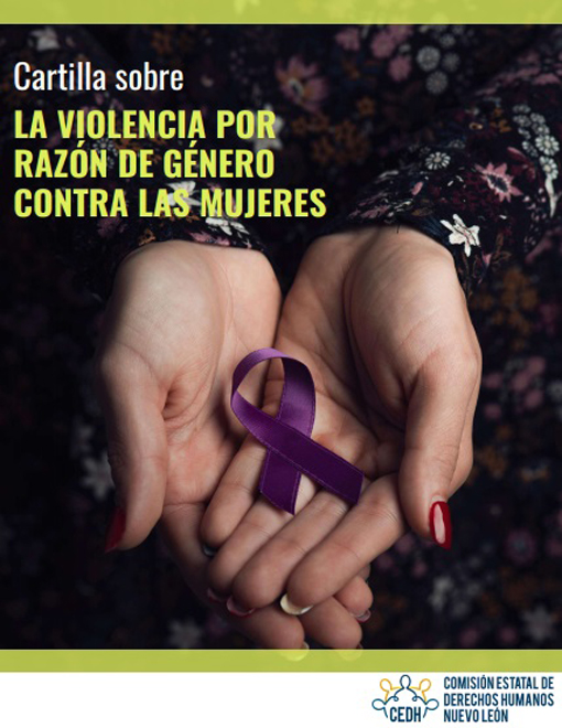 Cartilla sobre la violencia por razón de género contra las mujeres