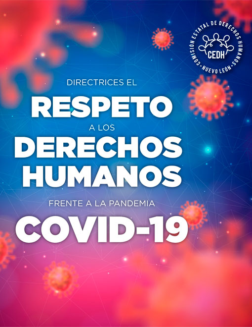 Directrices El respeto a los Derechos Humanos frente a la pandemia COVID-19.